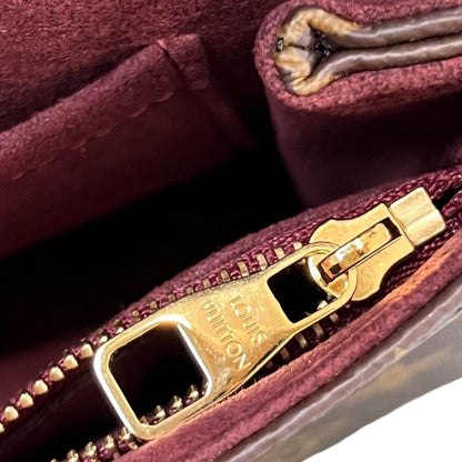 Louis-Vuitton Saint Placide Monogram Burgundy GHW