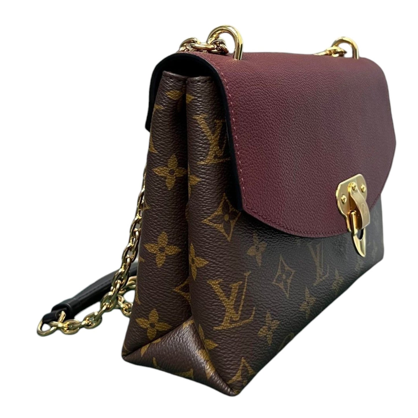 Louis-Vuitton Saint Placide Monogram Burgundy GHW