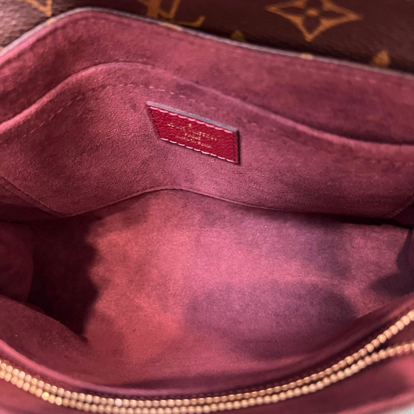 Louis-Vuitton Saint Placide Monogram Burgundy GHW