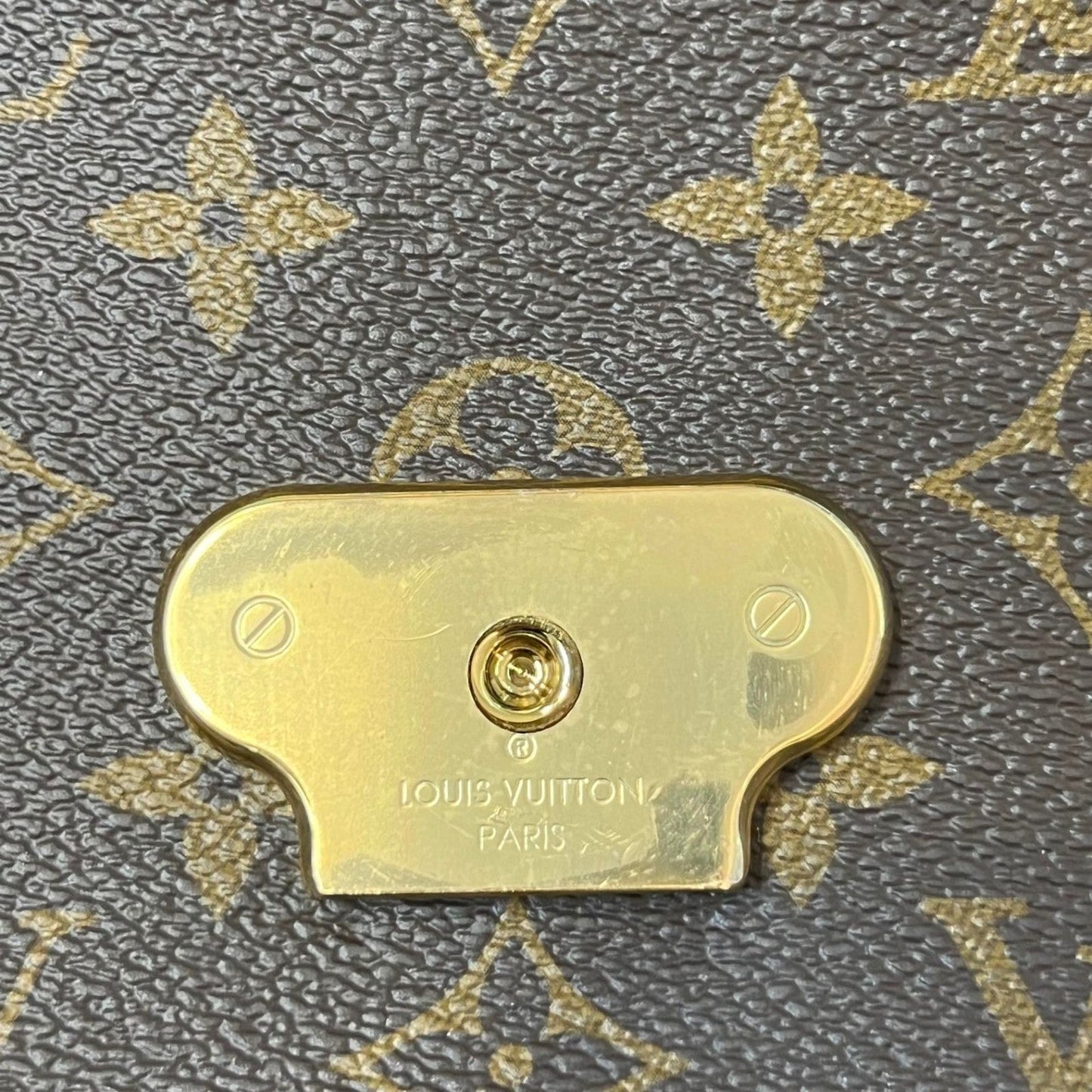 Louis-Vuitton Saint Placide Monogram Burgundy GHW