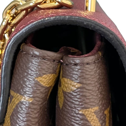 Louis-Vuitton Saint Placide Monogram Burgundy GHW