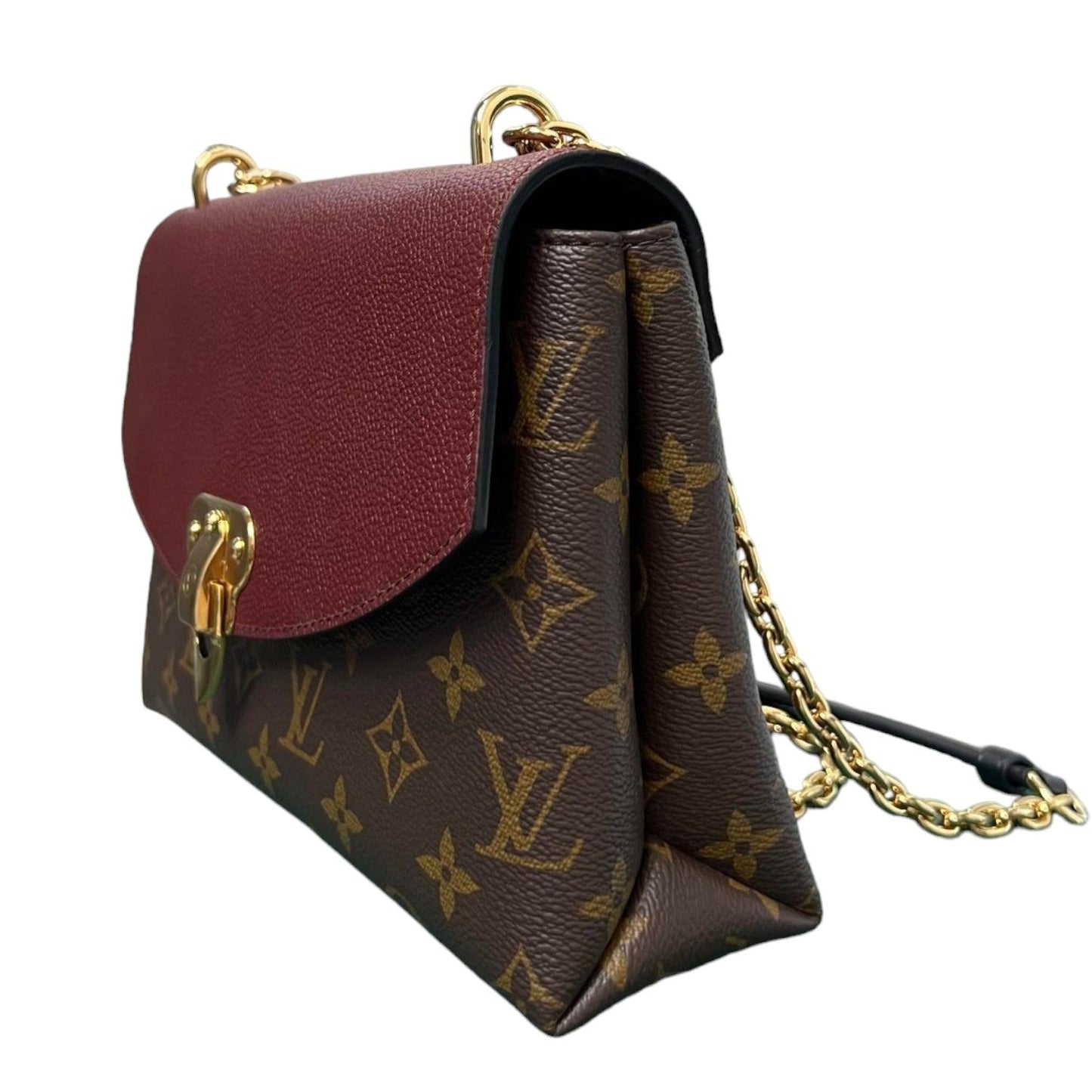 Louis-Vuitton Saint Placide Monogram Burgundy GHW