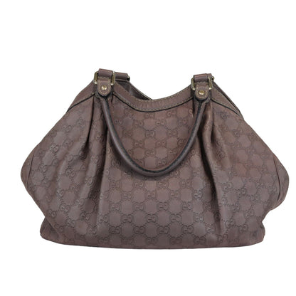 Gucci Sukey Tote Medium Guccissima Signature Mauve GHW