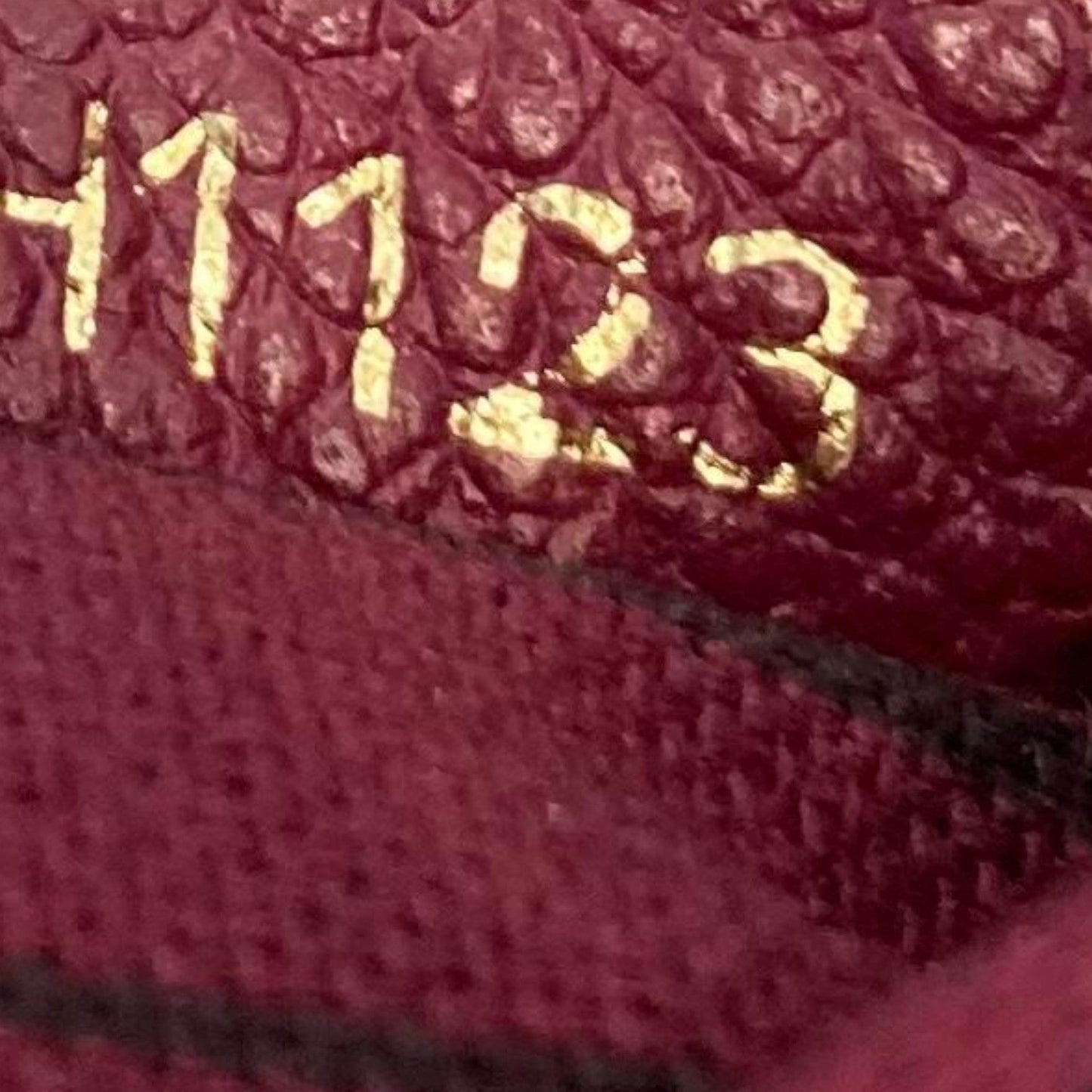 Louis-Vuitton Speedy 25 Empreinte Bandouliere Burgundy GHW