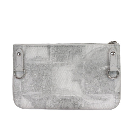 Louis-Vuitton Pouch Bag Set Damier Salt Stone Grey SHW