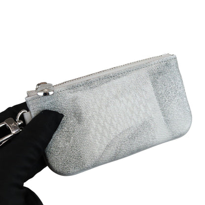 Louis-Vuitton Pouch Bag Set Damier Salt Stone Grey SHW
