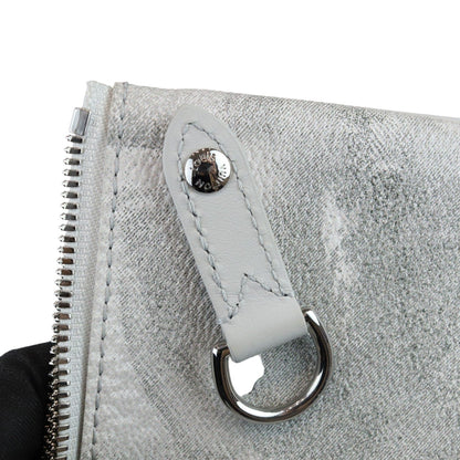 Louis-Vuitton Pouch Bag Set Damier Salt Stone Grey SHW