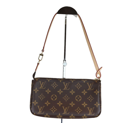 Louis-Vuitton Pochette Accessories Monogram Canvas Brown GHW