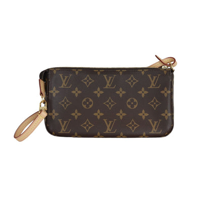 Louis-Vuitton Pochette Accessories Monogram Canvas Brown GHW