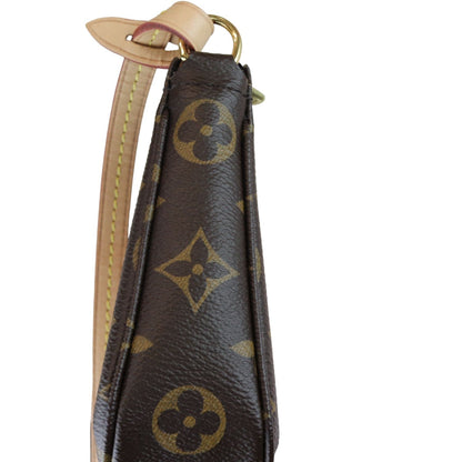 Louis-Vuitton Pochette Accessories Monogram Canvas Brown GHW