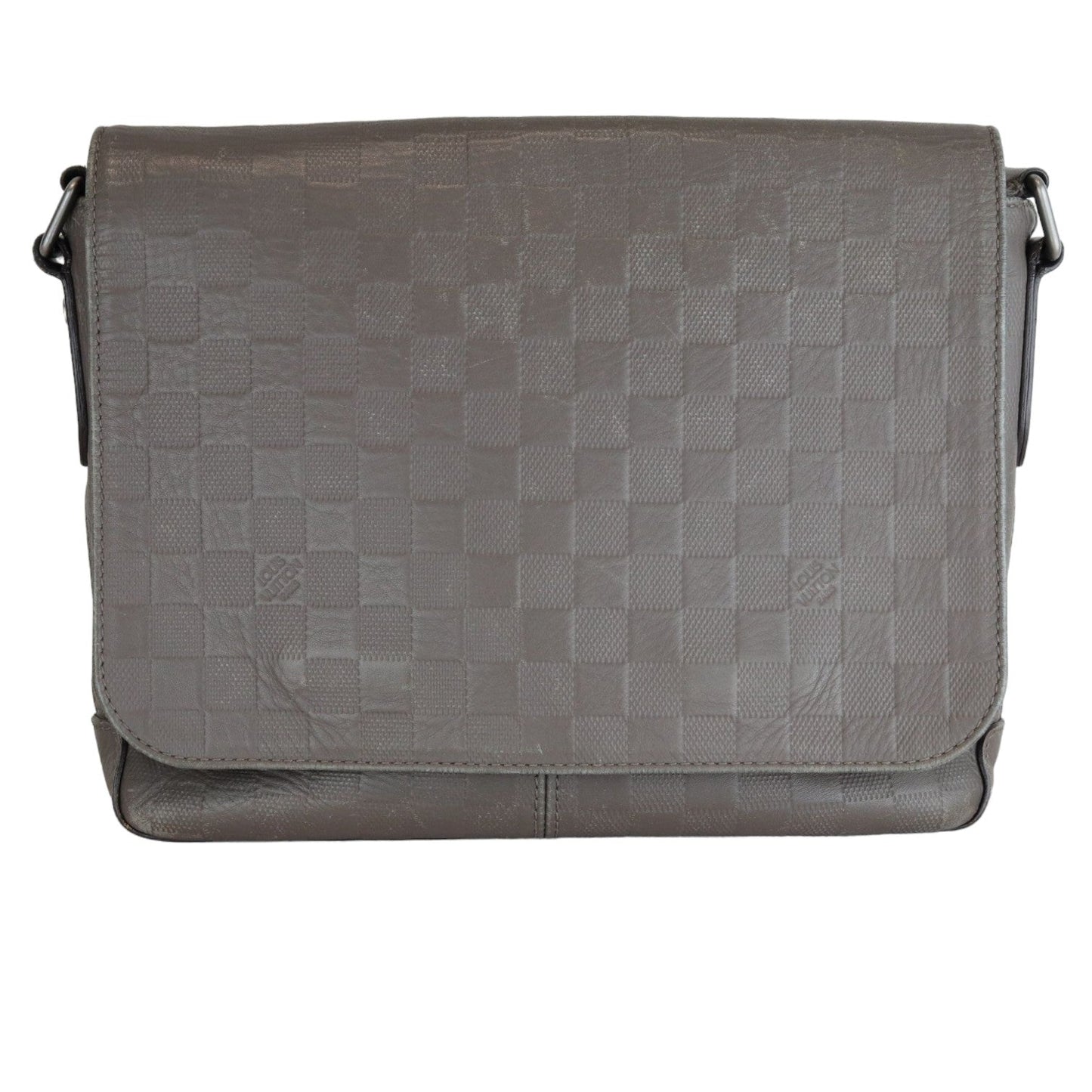 Louis-Vuitton District MM Damier Infini Grey SHW