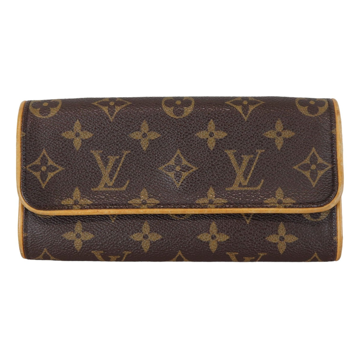 Louis-Vuitton Twin Pochette PM Monogram Brown GHW