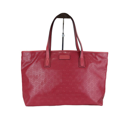 Gucci Zippered Shopping Tote Medium Imprime Monogram Pink