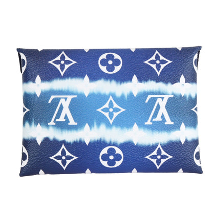 Louis-Vuitton Kirigami Pochette Monogram Escale Blue White SHW