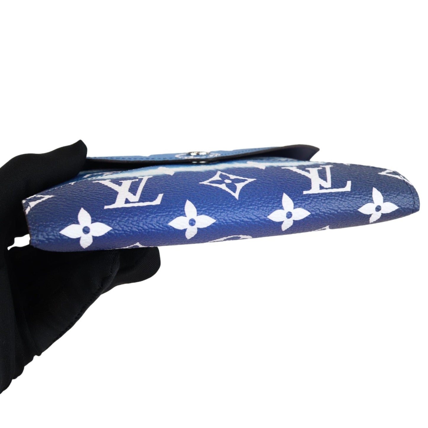 Louis-Vuitton Kirigami Pochette Monogram Escale Blue White SHW