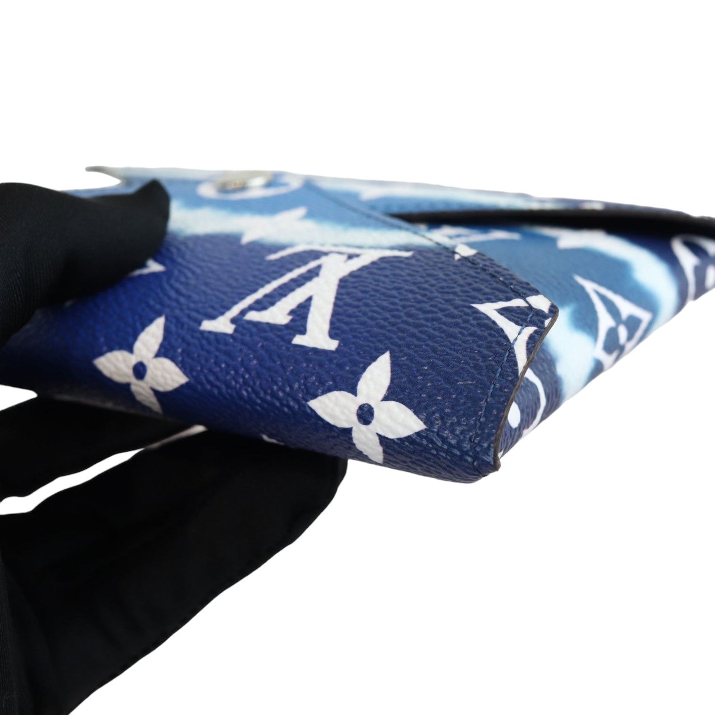 Louis-Vuitton Kirigami Pochette Monogram Escale Blue White SHW