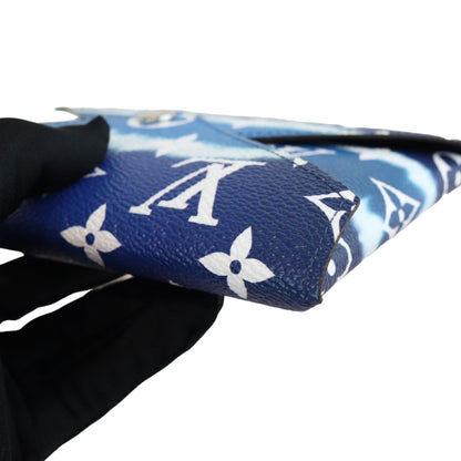 Louis-Vuitton Kirigami Pochette Monogram Escale Blue White SHW