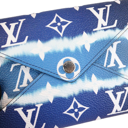 Louis-Vuitton Kirigami Pochette Monogram Escale Blue White SHW