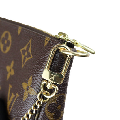 Louis-Vuitton Pochette Accessories Mini Monogram Brown GHW