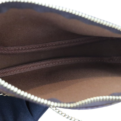 Louis-Vuitton Pochette Accessories Mini Monogram Brown GHW