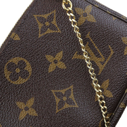 Louis-Vuitton Pochette Accessories Mini Monogram Brown GHW