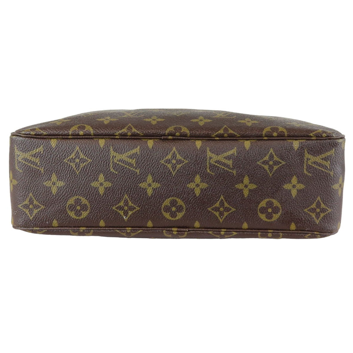 Louis-Vuitton Toilette 28 Monogram Trousse Brown