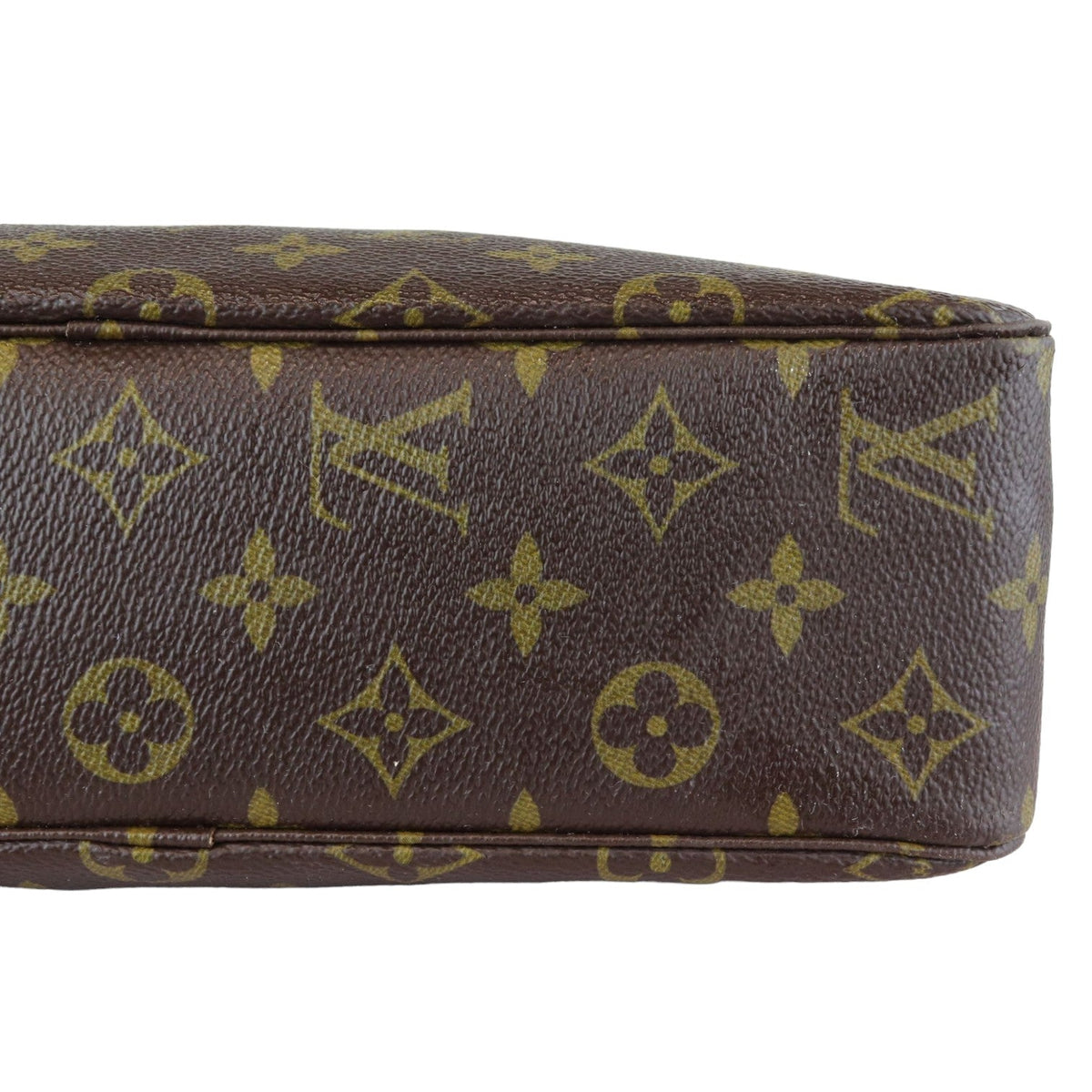 Louis-Vuitton Toilette 28 Monogram Trousse Brown