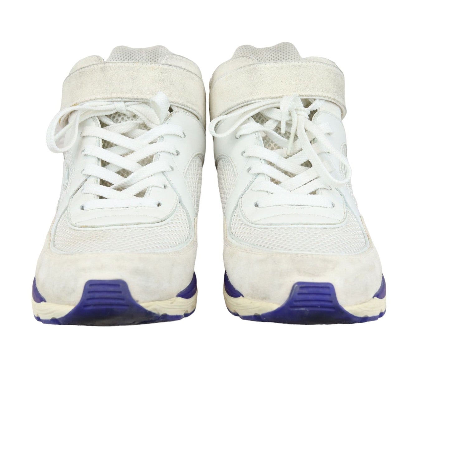 CC Sneakers Suede and Leather Multicolor Size 37.5
