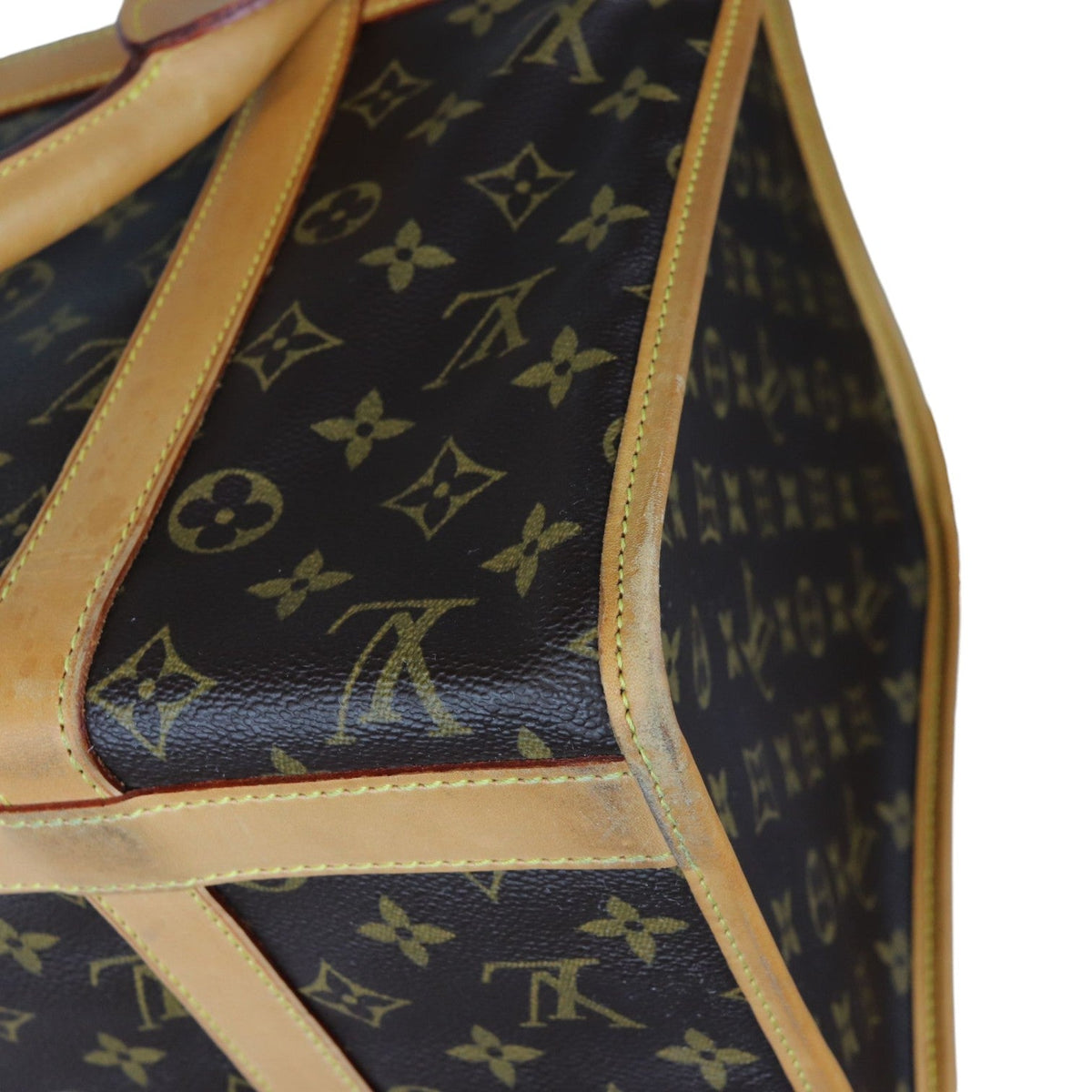 Louis-Vuitton Sac Chien 40 Pet Carrier Monogram Brown GHW
