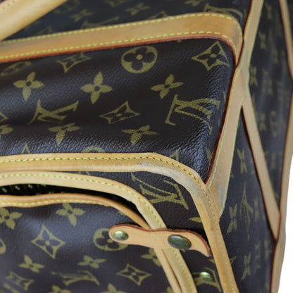 Louis-Vuitton Sac Chien 40 Pet Carrier Monogram Brown GHW