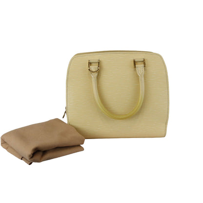 Louis-Vuitton Pont Neuf PM Epi Pale Yellow GHW