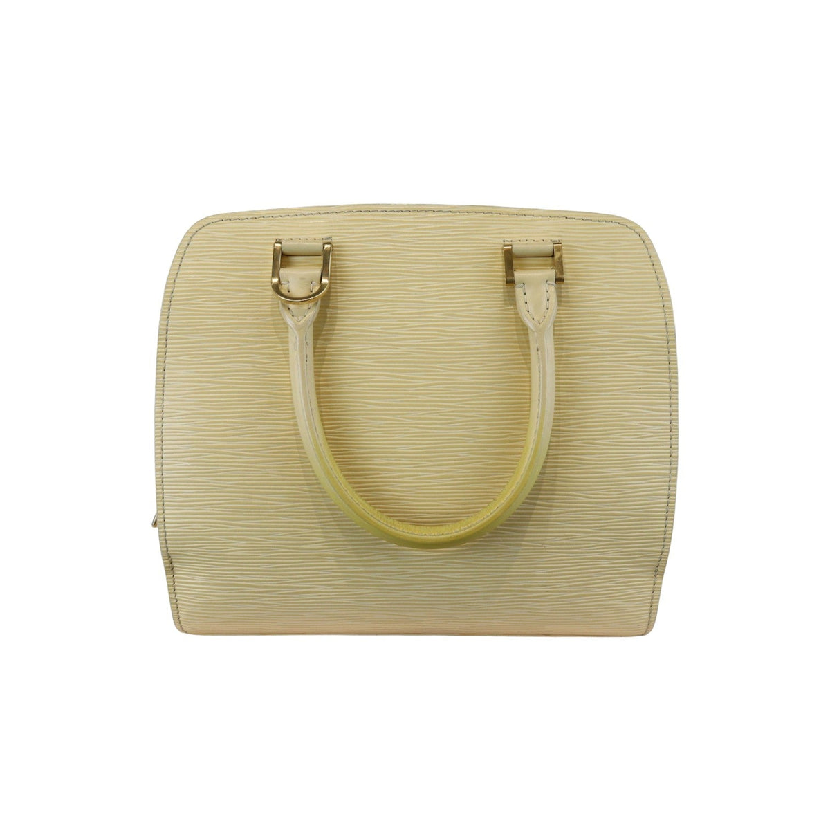Louis-Vuitton Pont Neuf PM Epi Pale Yellow GHW