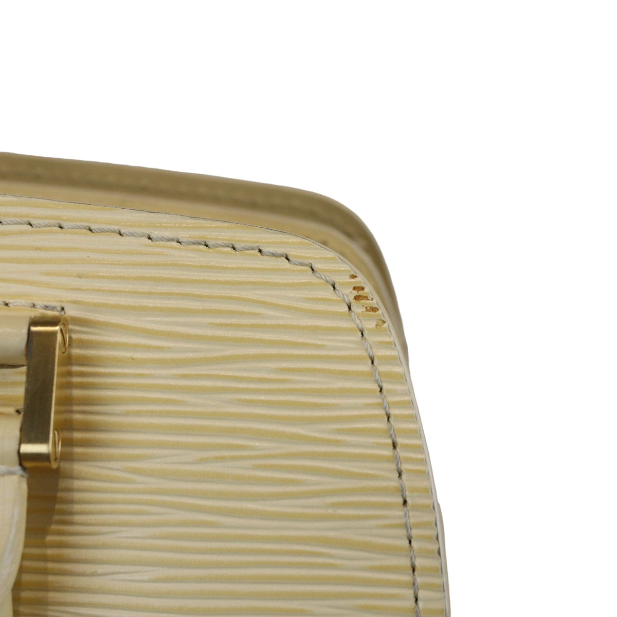Louis-Vuitton Pont Neuf PM Epi Pale Yellow GHW