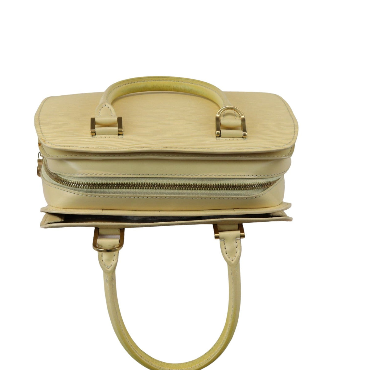 Louis-Vuitton Pont Neuf PM Epi Pale Yellow GHW