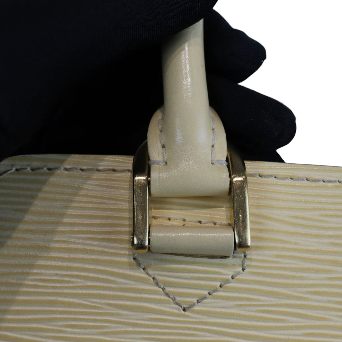 Louis-Vuitton Pont Neuf PM Epi Pale Yellow GHW