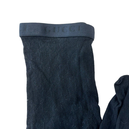 Gucci Stretch knitted Interlocking GG Tights Black