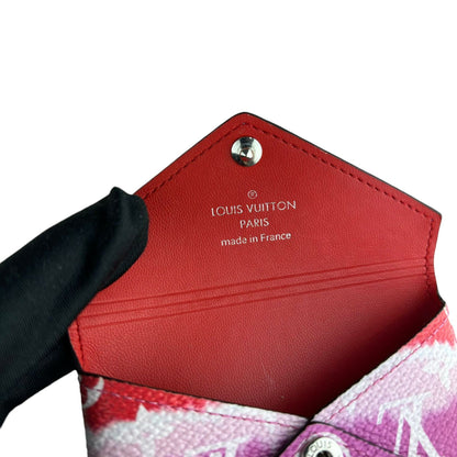 Louis-Vuitton Kirigami Pochette Small Monogram Escale Red SHW