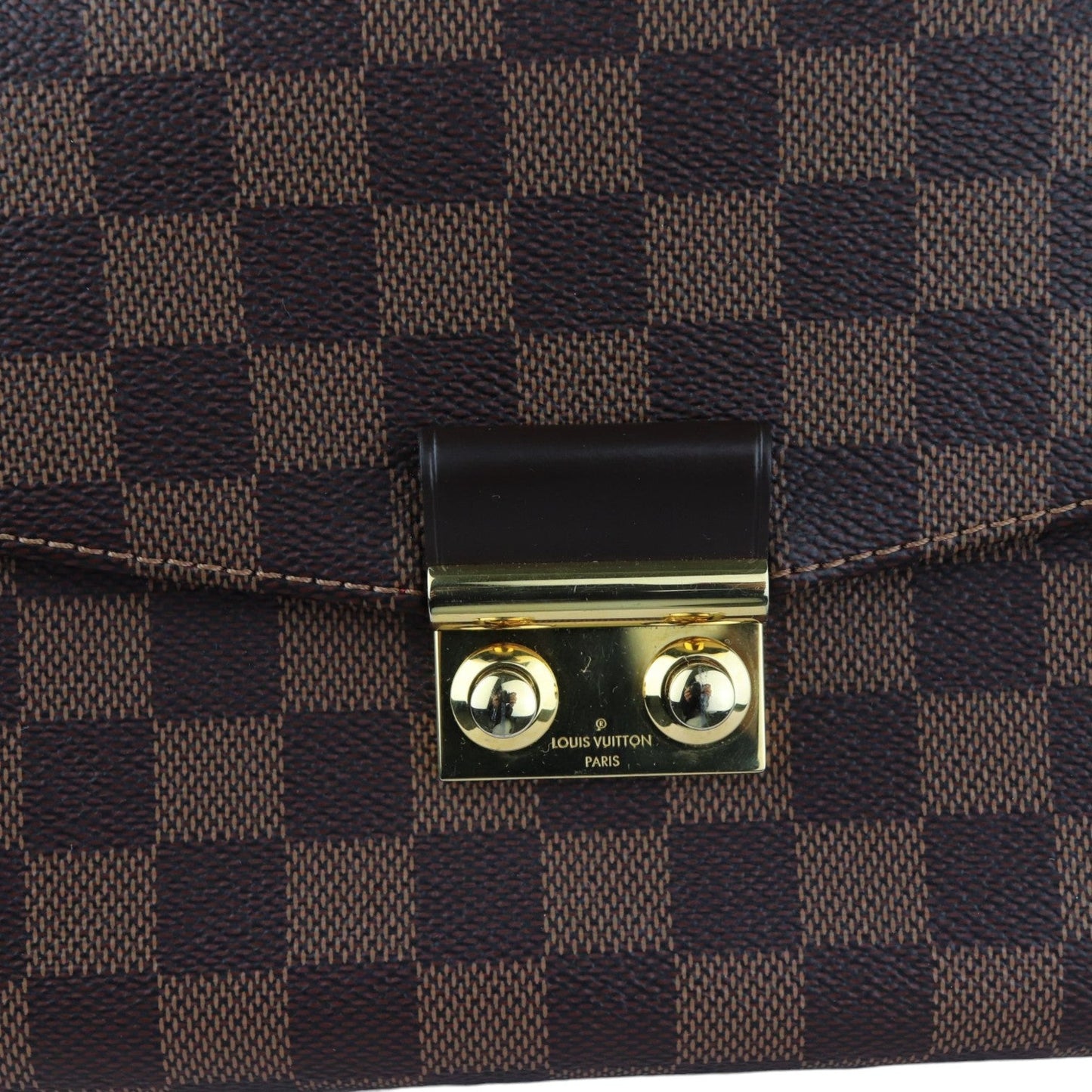 Louis-Vuitton Croisette Damier Ebene Brown GHW