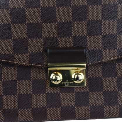 Louis-Vuitton Croisette Damier Ebene Brown GHW
