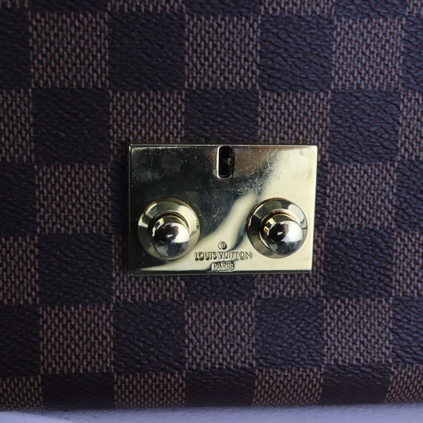Louis-Vuitton Croisette Damier Ebene Brown GHW