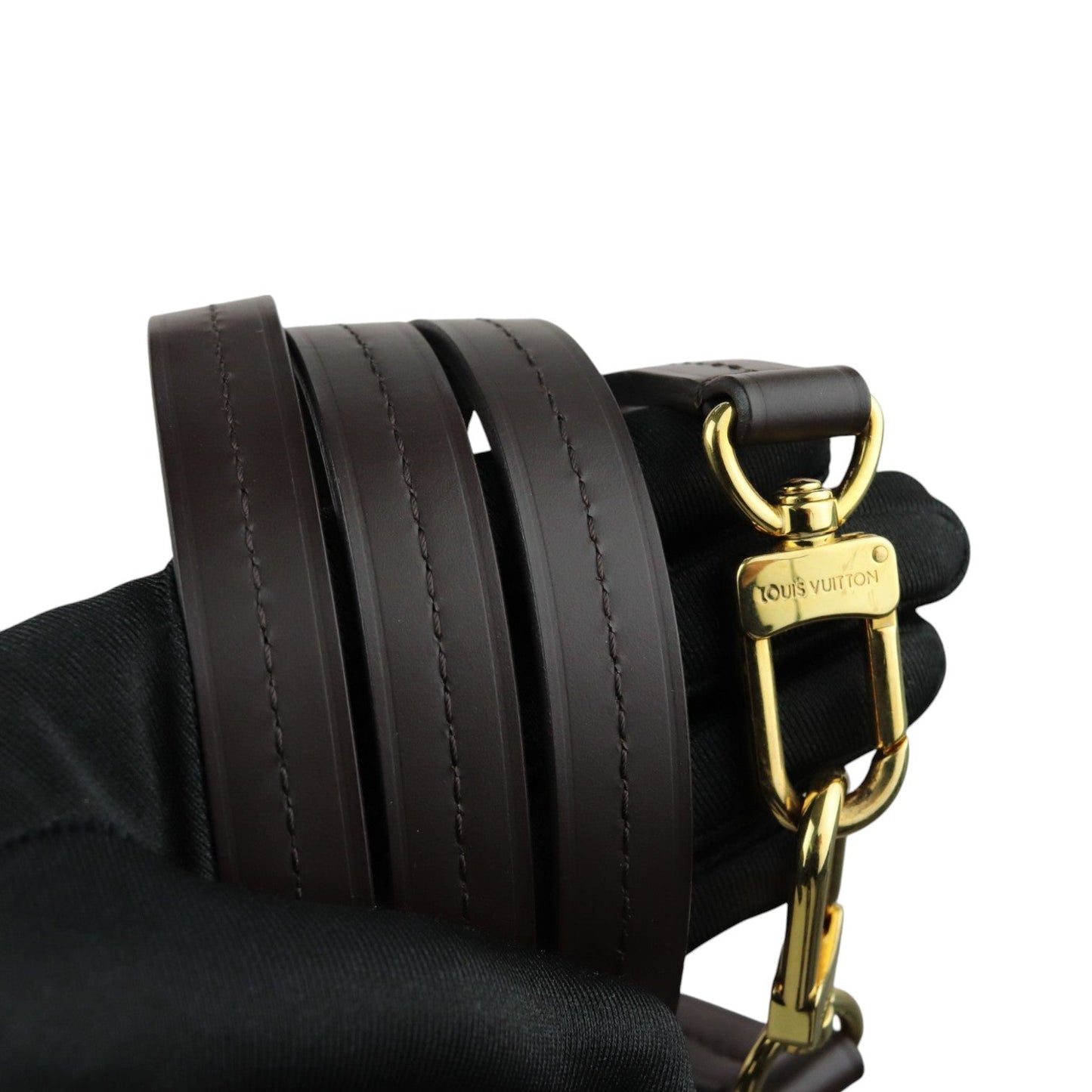 Louis-Vuitton Croisette Damier Ebene Brown GHW