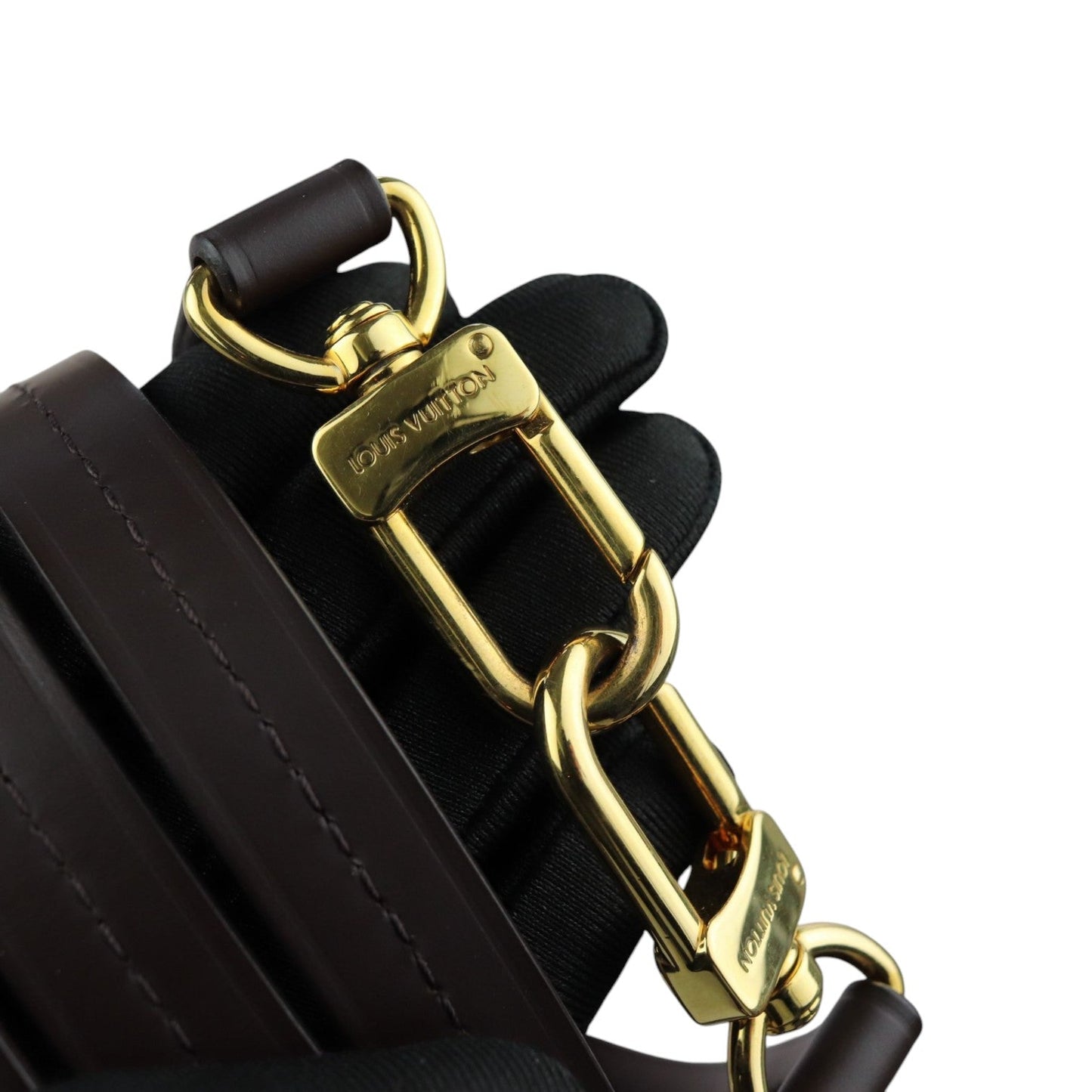 Louis-Vuitton Croisette Damier Ebene Brown GHW