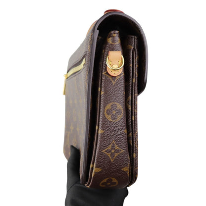 Louis-Vuitton Pochette Metis Monogram Brown GHW