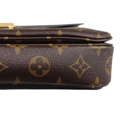 Louis-Vuitton Pochette Metis Monogram Brown GHW