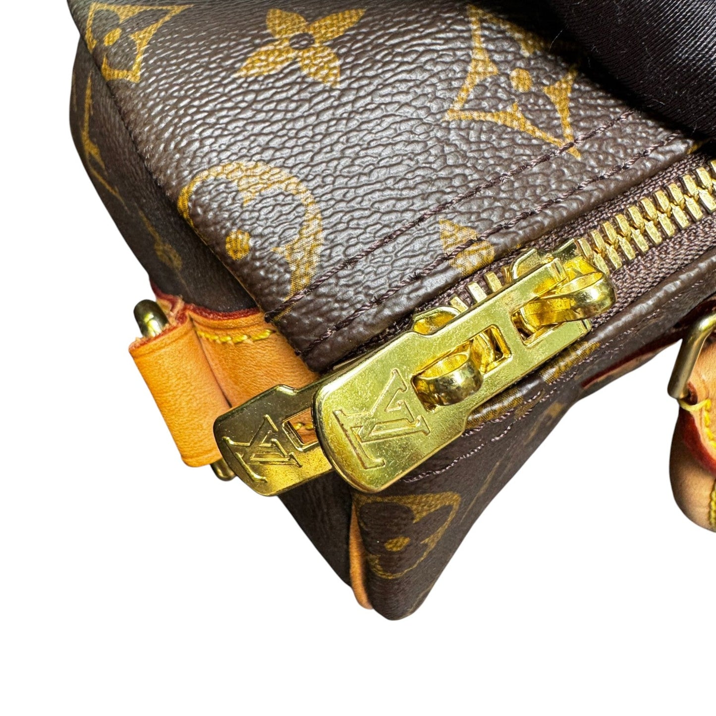 Louis-Vuitton Speedy Bandouliere 25 Monogram Brown GHW