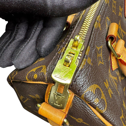 Louis-Vuitton Speedy Bandouliere 25 Monogram Brown GHW