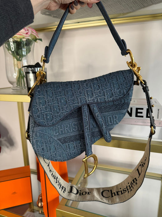 Dior Denim Saddle ASC7009