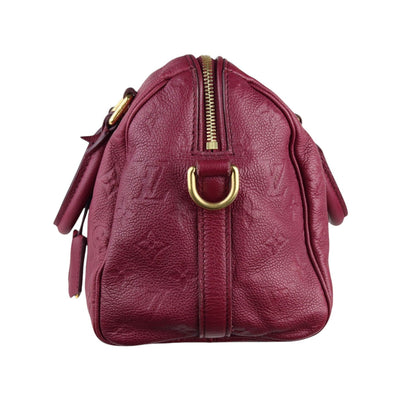 Louis-Vuitton Speedy 25 Empreinte Bandouliere Burgundy GHW