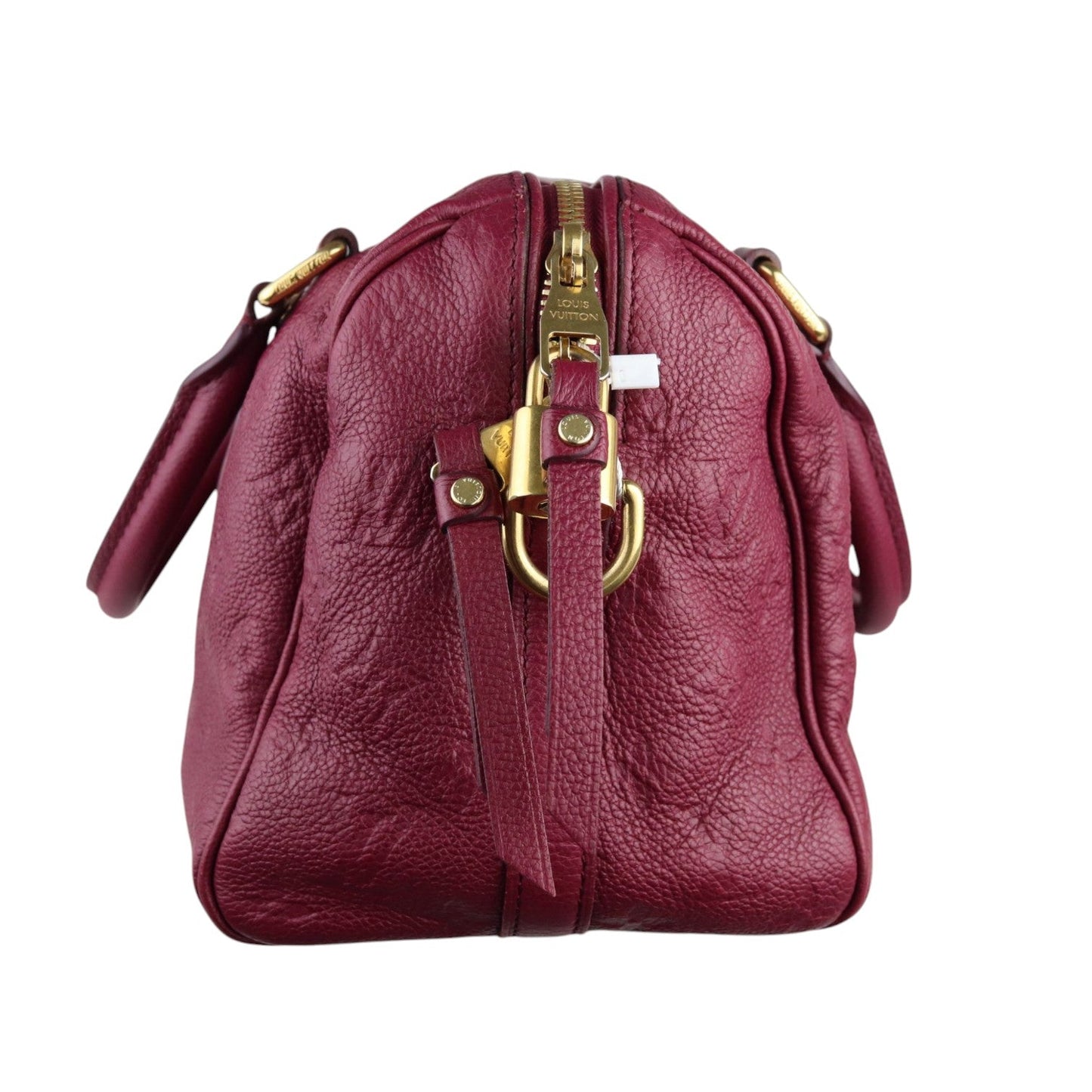 Louis-Vuitton Speedy 25 Empreinte Bandouliere Burgundy GHW