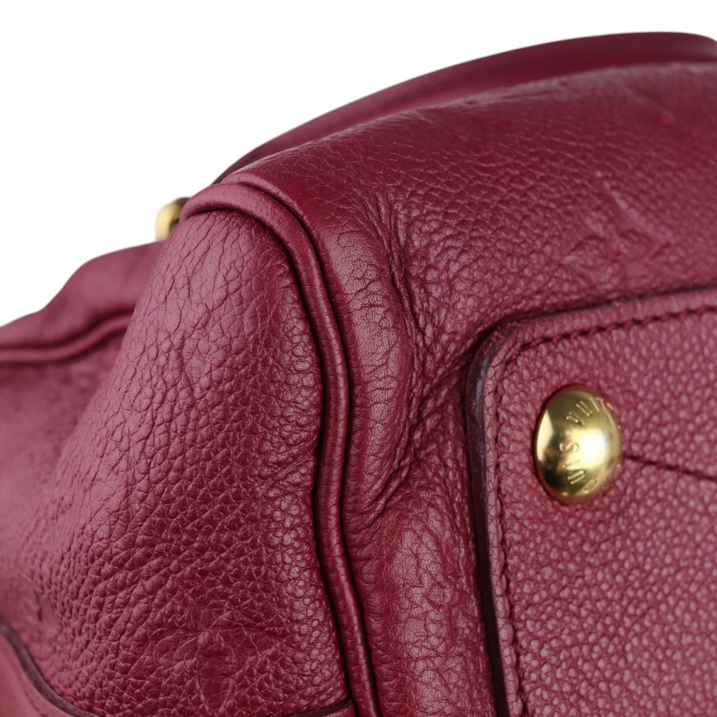 Louis-Vuitton Speedy 25 Empreinte Bandouliere Burgundy GHW